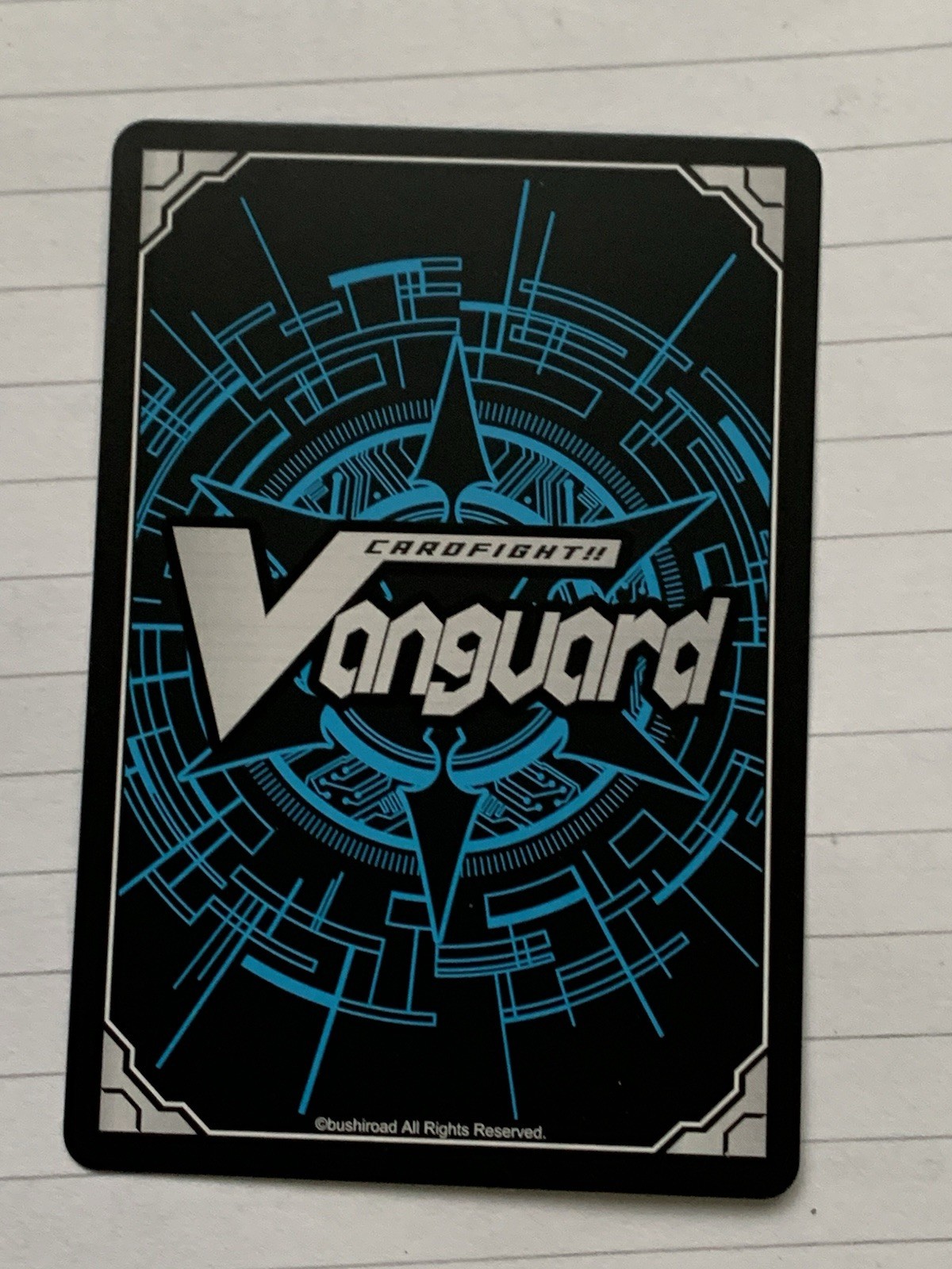 Cardfight Vanguard Algos General Marine Restless Tide TD07/005IT R