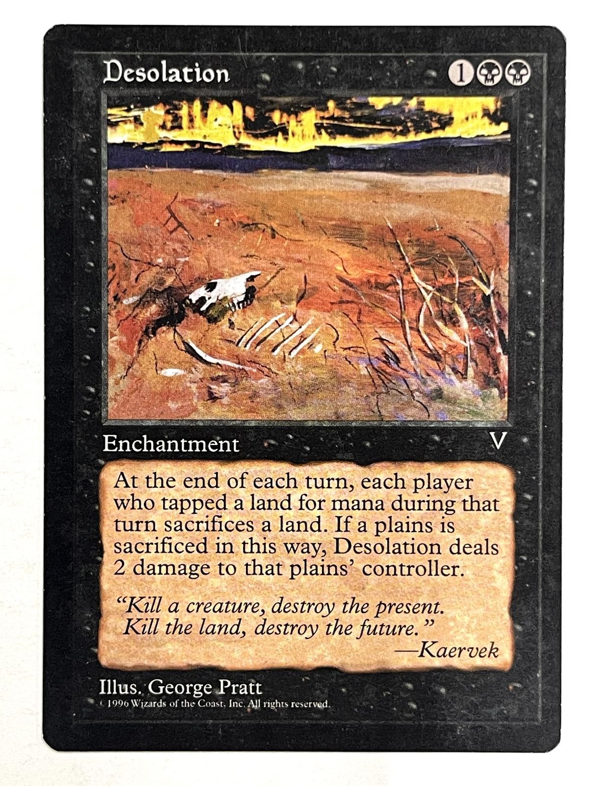 Desolation Uncommon Visions Magic: The Gathering LP