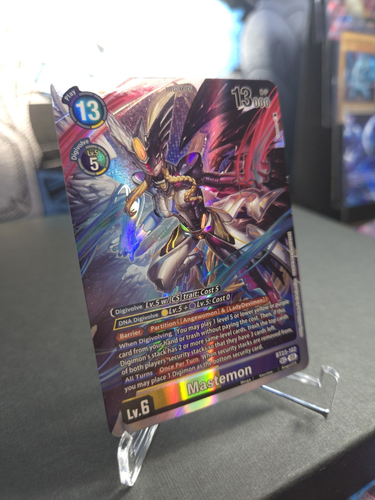 Mastemon BT23- 102 SEC Hackers’ Slumber – Digimon