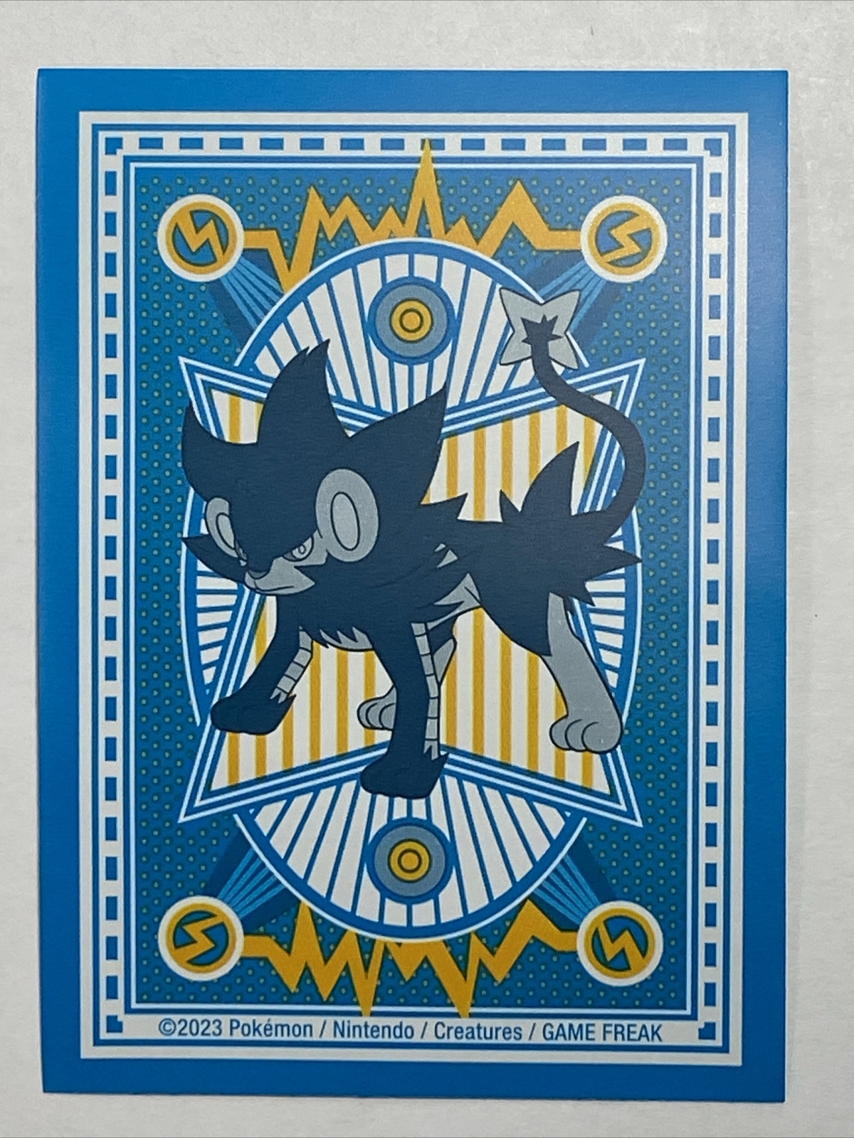 PTCG Pokemon Center Individual Sleeve -Luxray Limitless Lightning X 1 (U3)