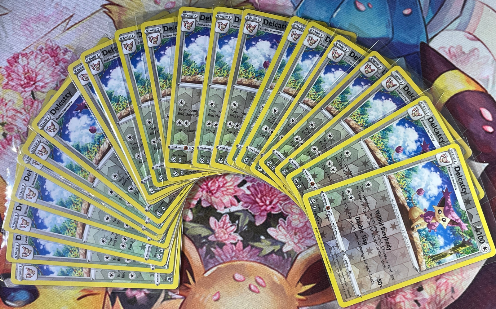 Pokemon TCG – Delcatty Reverse Holo – 211/264 – Fusion Strike