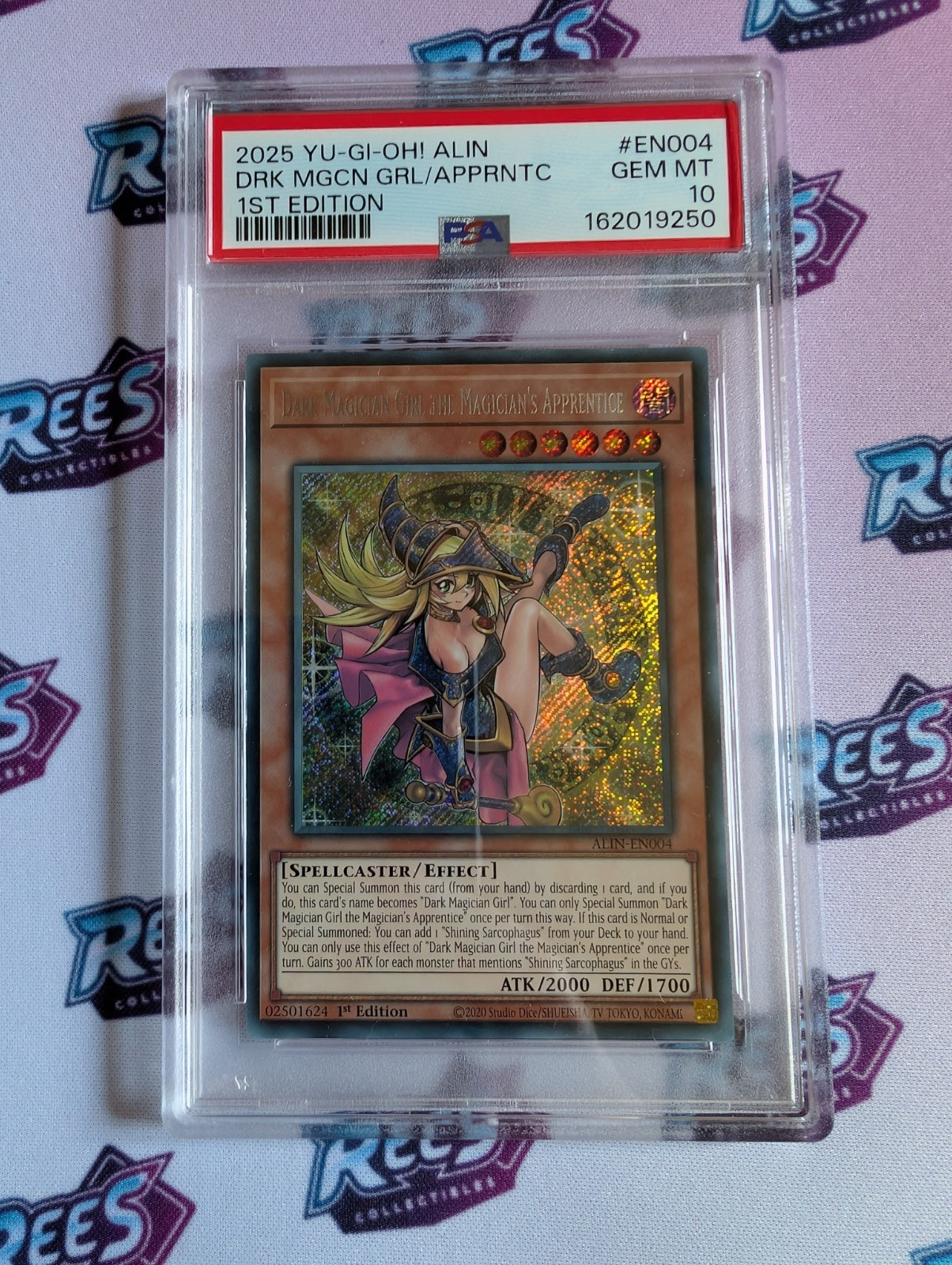 PSA 10 Dark Magician Girl the Magician’s Apprentice ALIN-EN004 YuGiOh