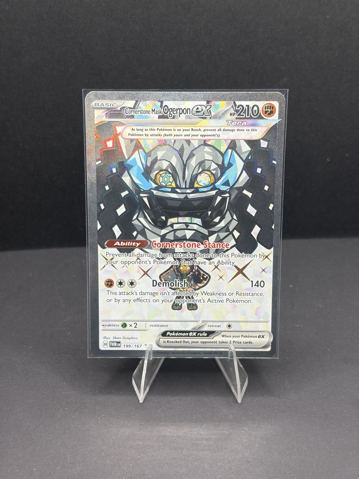 Cornerstone Mask Ogerpon ex 199/167 Sv06: Twilight Masquerade UR