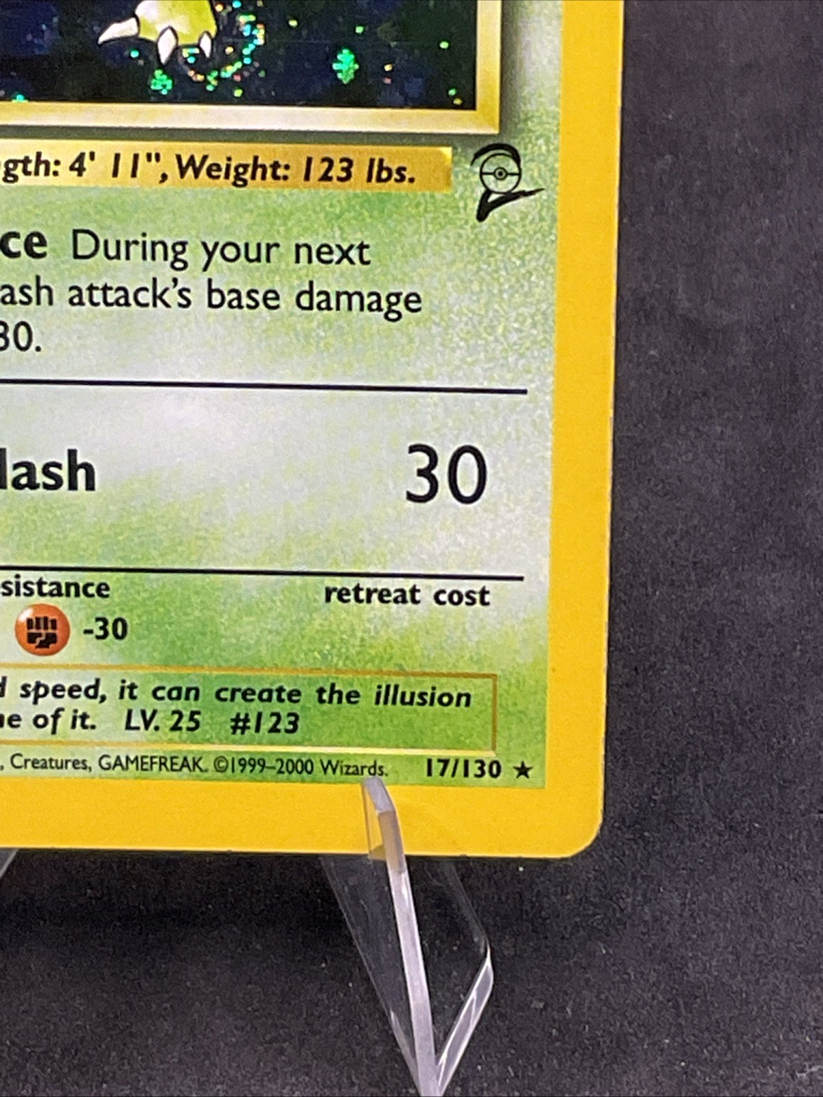 Scyther – 017/130 – Base Set 2 – Holo – Pokemon Card
