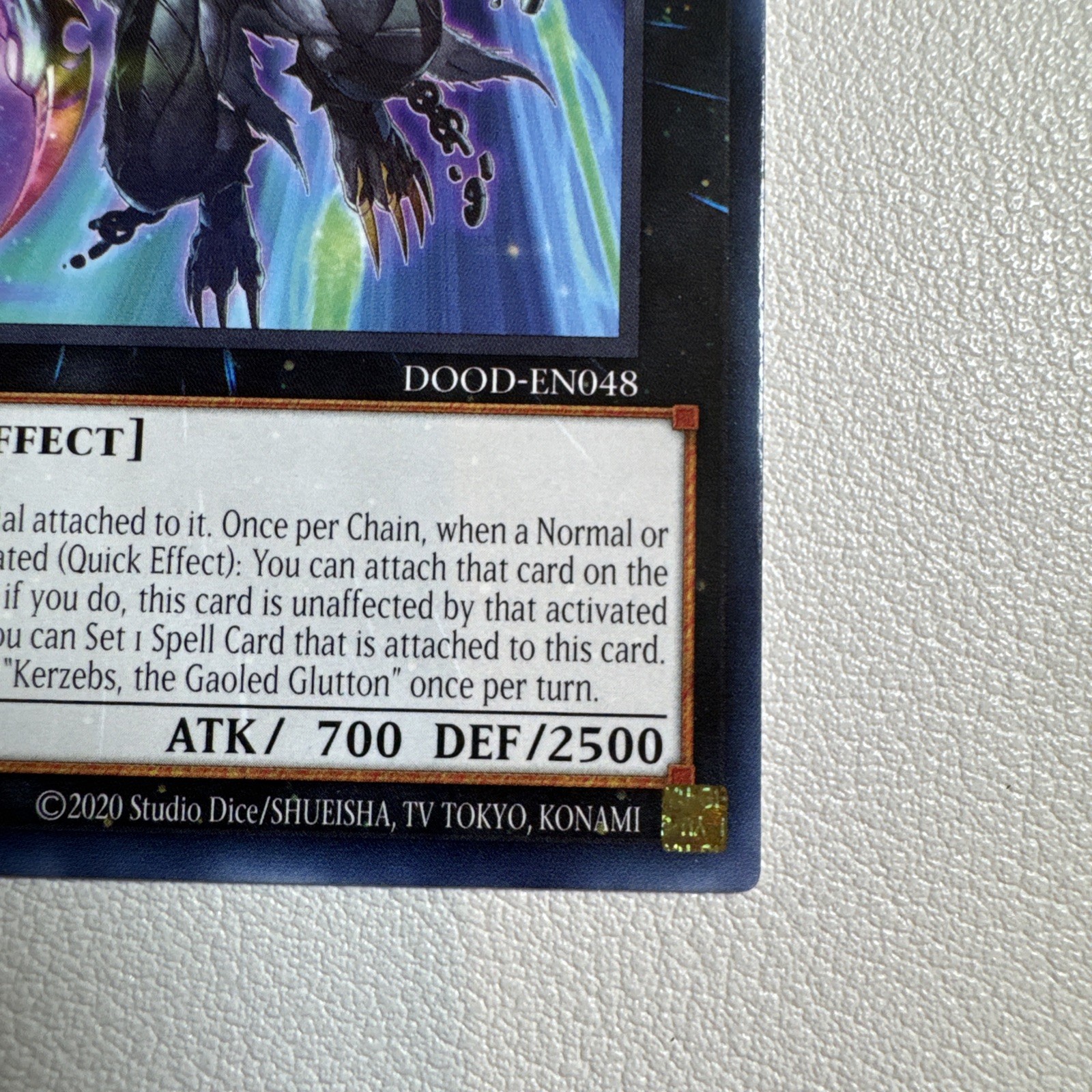 Kerzebs, the Gaoled Glutton DOOD-EN048 Doom of Dimensions 1st Edition