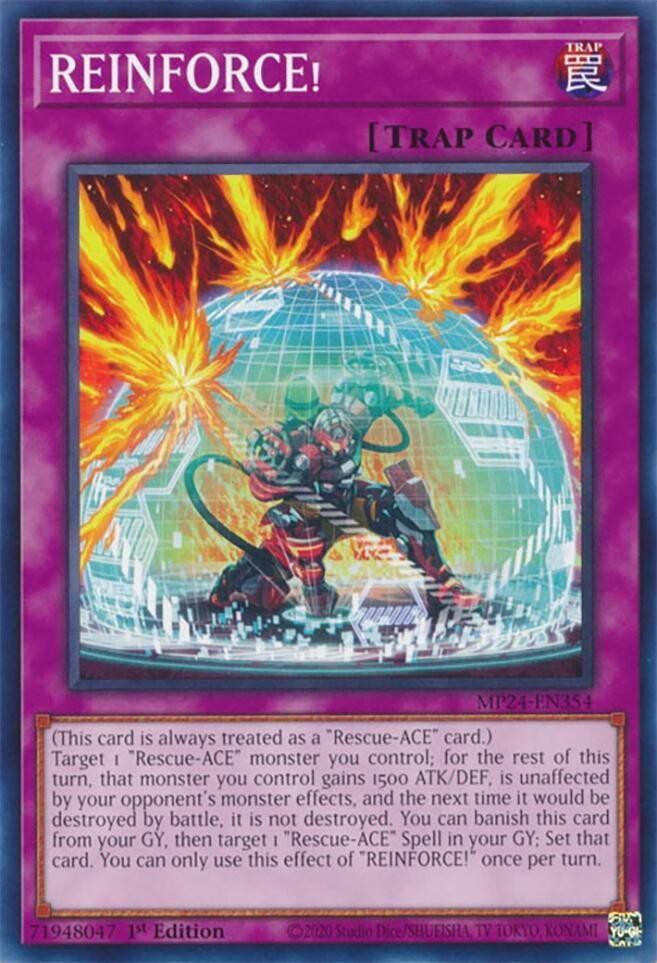 Yugioh REINFORCE! 1st Edition Common MP24-EN354 NM