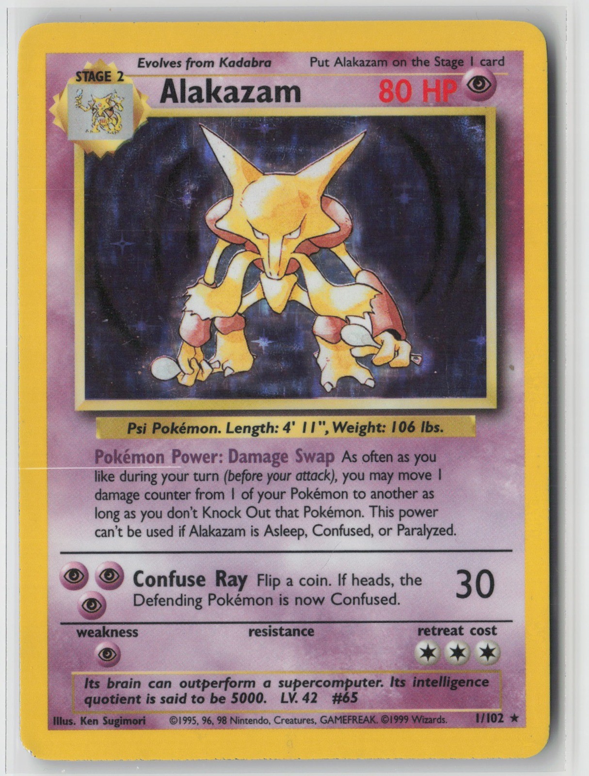 Alakazam BS 001/102 MP