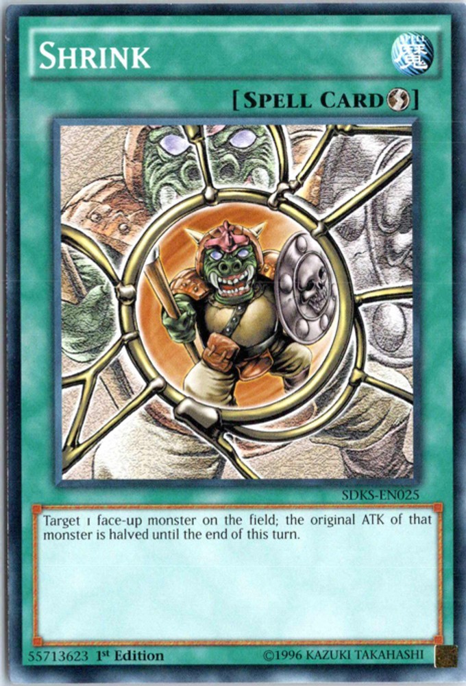 Shrink 1st Edition SDKS-EN025 Structure Deck: Seto Kaiba YuGiOh NM