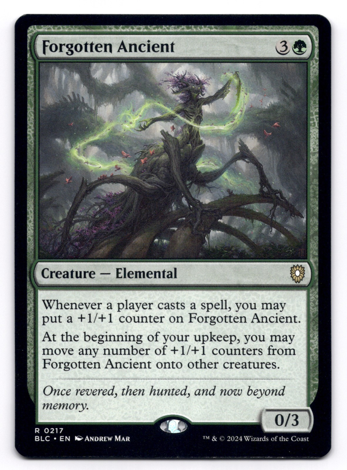 Forgotten Ancient NM Commander: Bloomburrow 217 MTG Regular