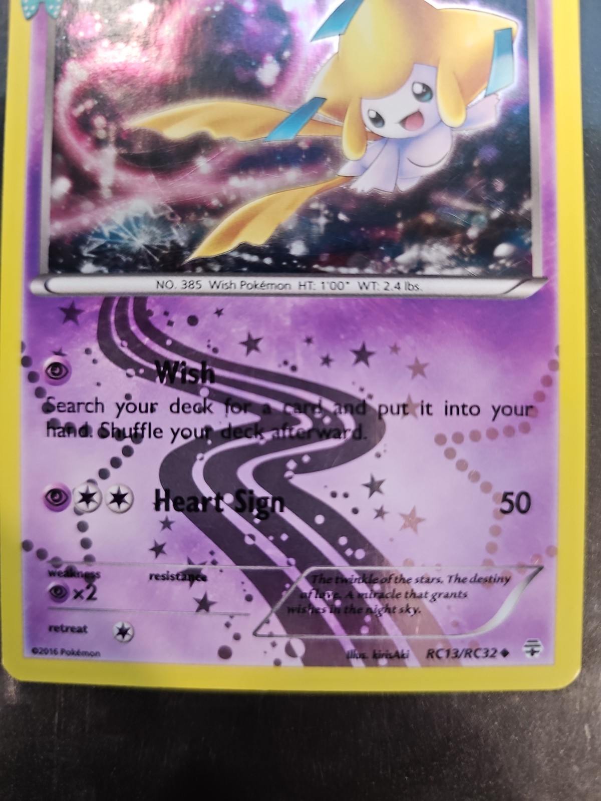 Jirachi RC13/32 Generations: Radiant Collection Holo