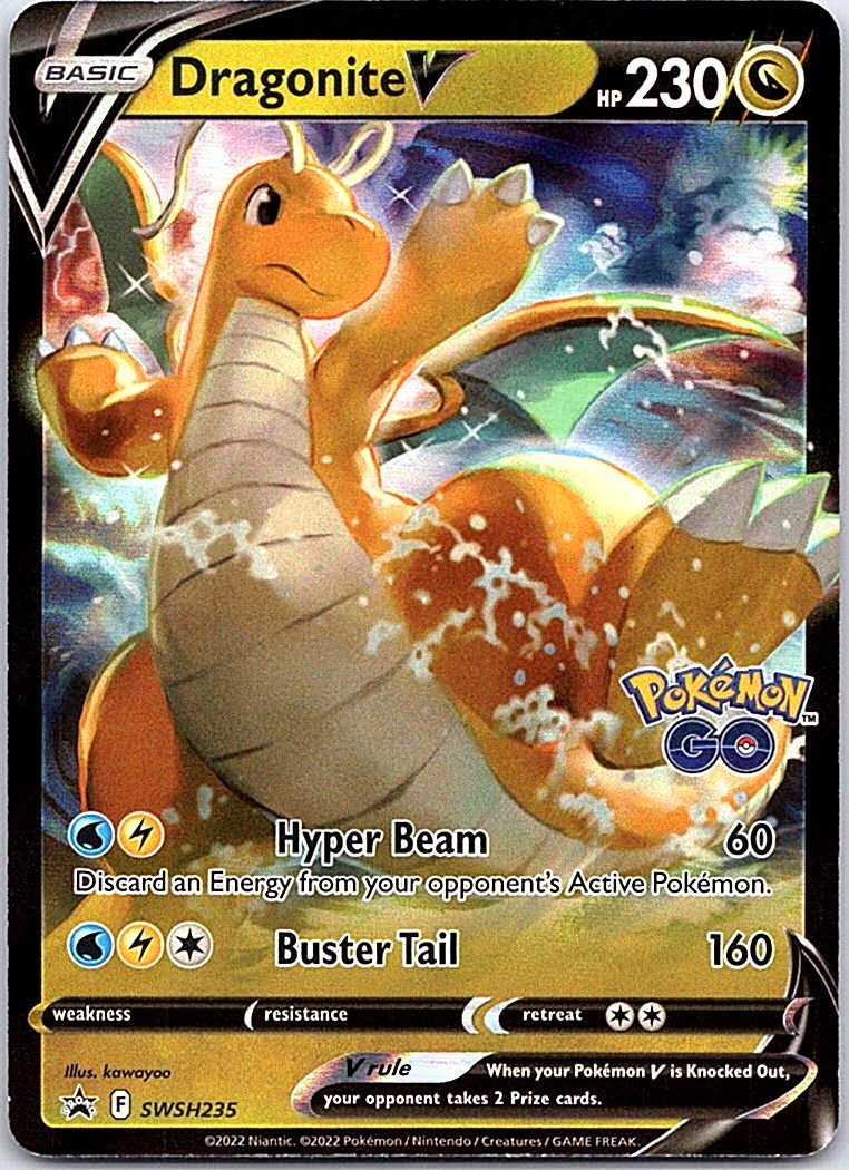 Dragonite V Holo Promo SWSH: Sword & Shield Promo Cards SWSH235 NM