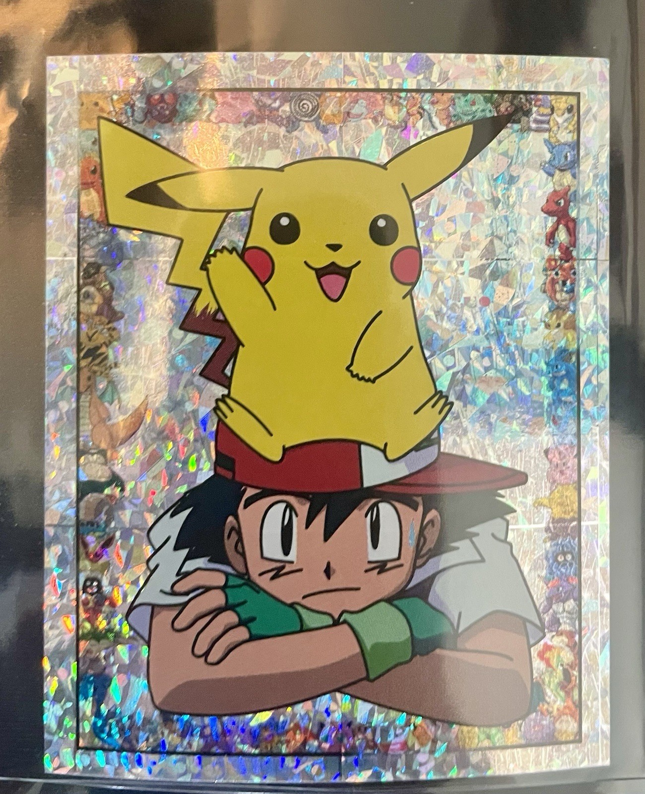 1999 Topps Merlin Pokémon Shiny Holo Holographic Sticker 1-36 Set – Pikachu