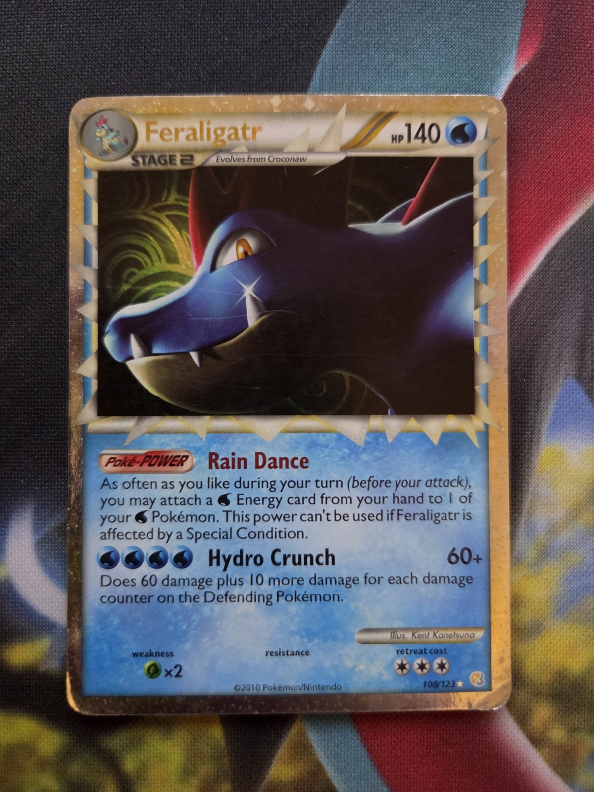 Feraligatr (Prime) 108/123 Heartgold & Soulsilver Holo