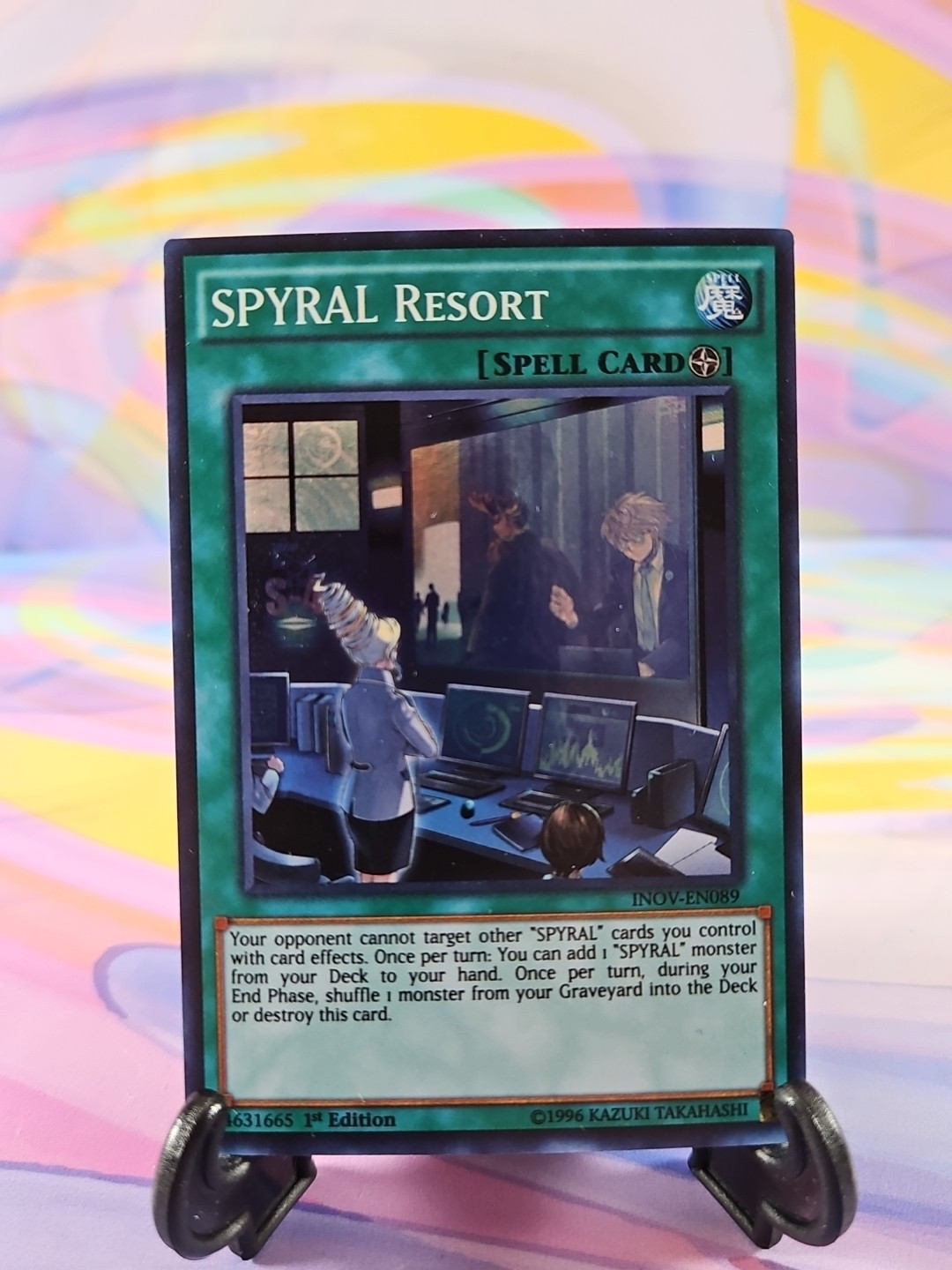 Yu-Gi-Oh TCG Card | SPYRAL Resort INOV-EN089 First Edition