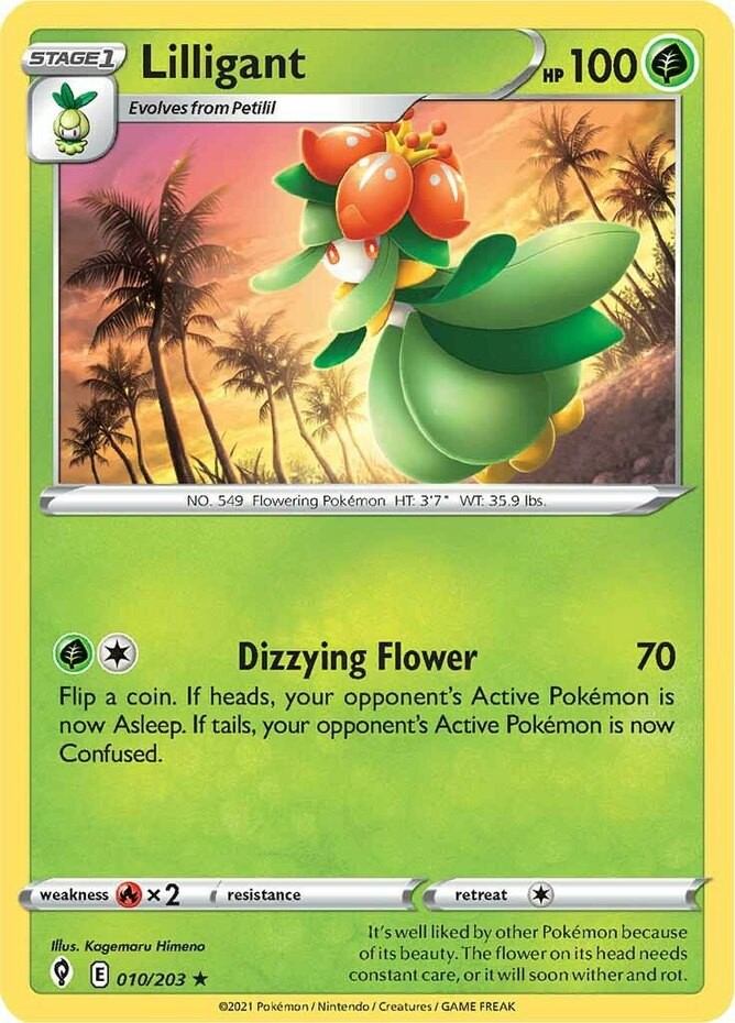 Lilligant – 010/203 – Rare – Near Mint