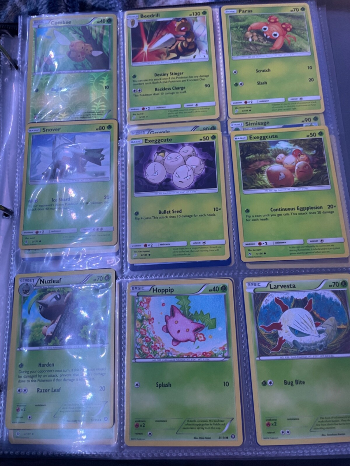 pokemon cards collection most off them are over 7 years old well over 1,500 wr