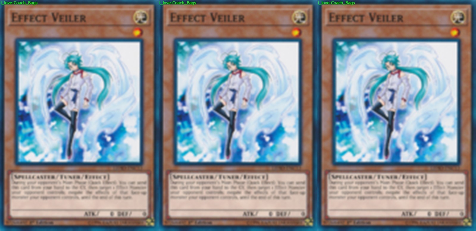 Effect Veiler LEHD-ENC12 / ys17 X 3 Mint YUGIOH Effect Tuner monster