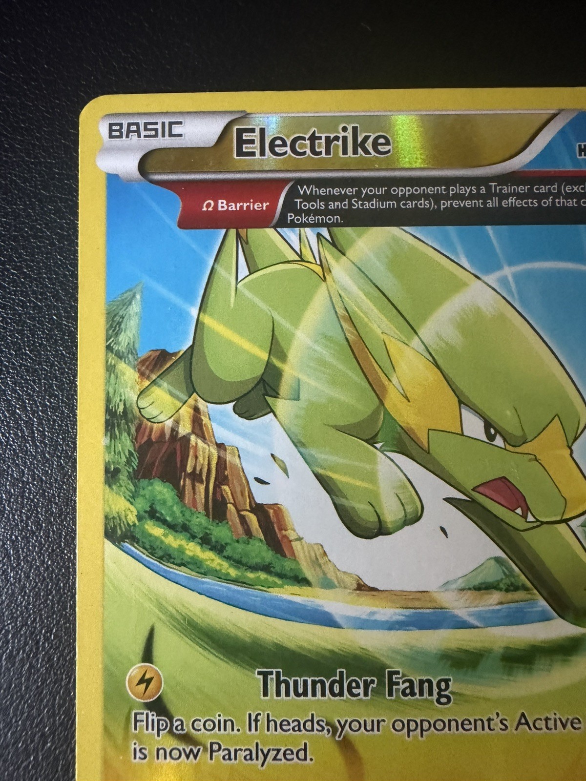 Electrike 60/160 Uncommon Primal Clash Pokemon Reverse Holo NM-LP