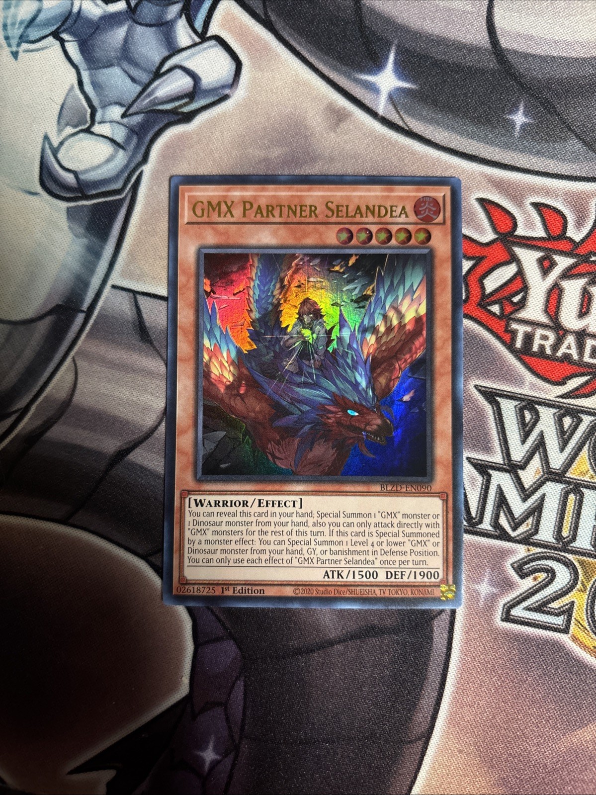 (BLZD) GMX Partner Selandea – BLZD-EN090 – Ultra Rare – Blazing Dominion – NM
