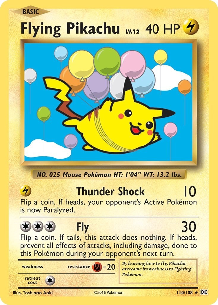 Flying Pikachu [EVO – 110/108NM