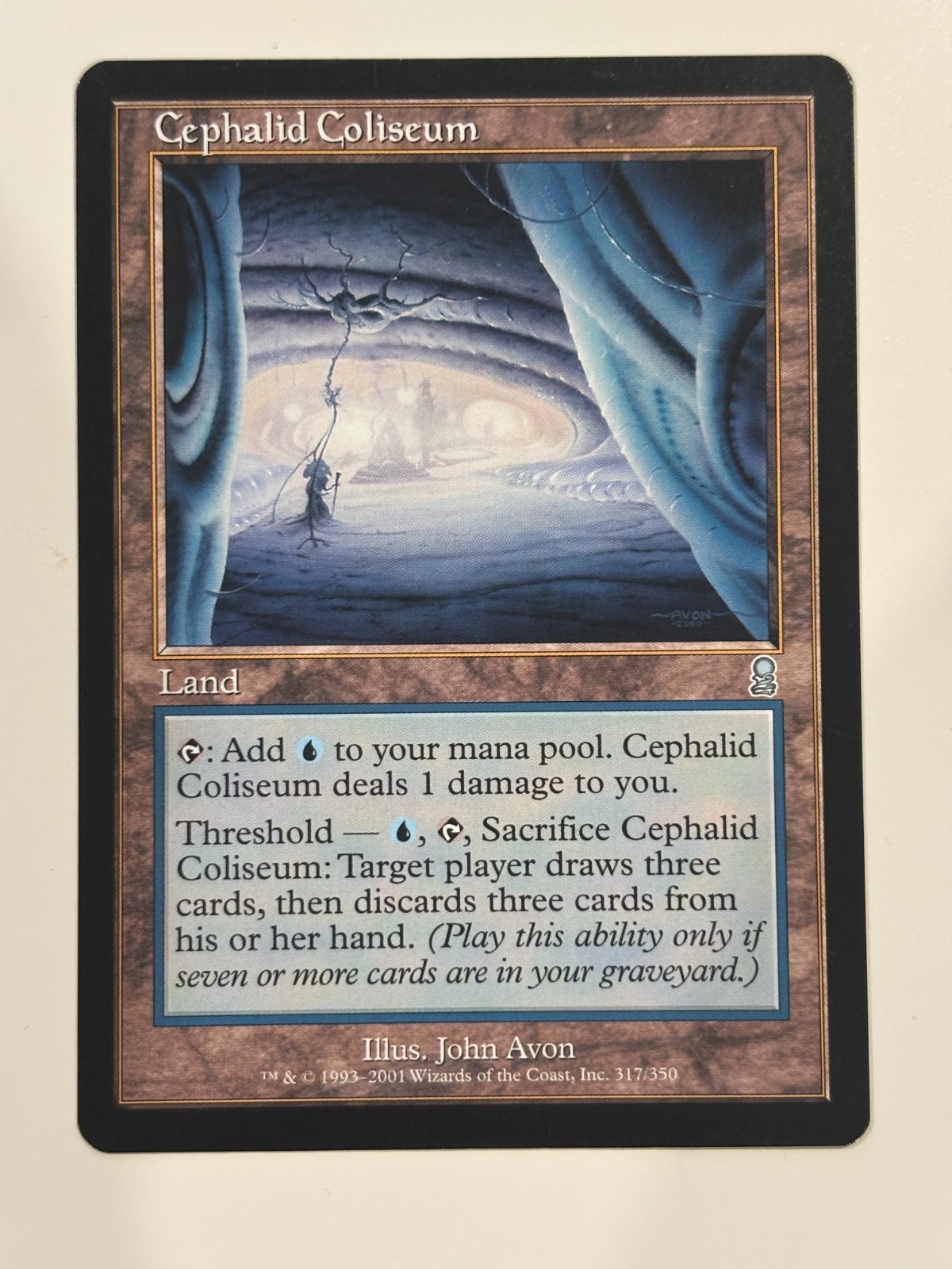 Cephalid Coliseum 317 Odyssey U Light Play