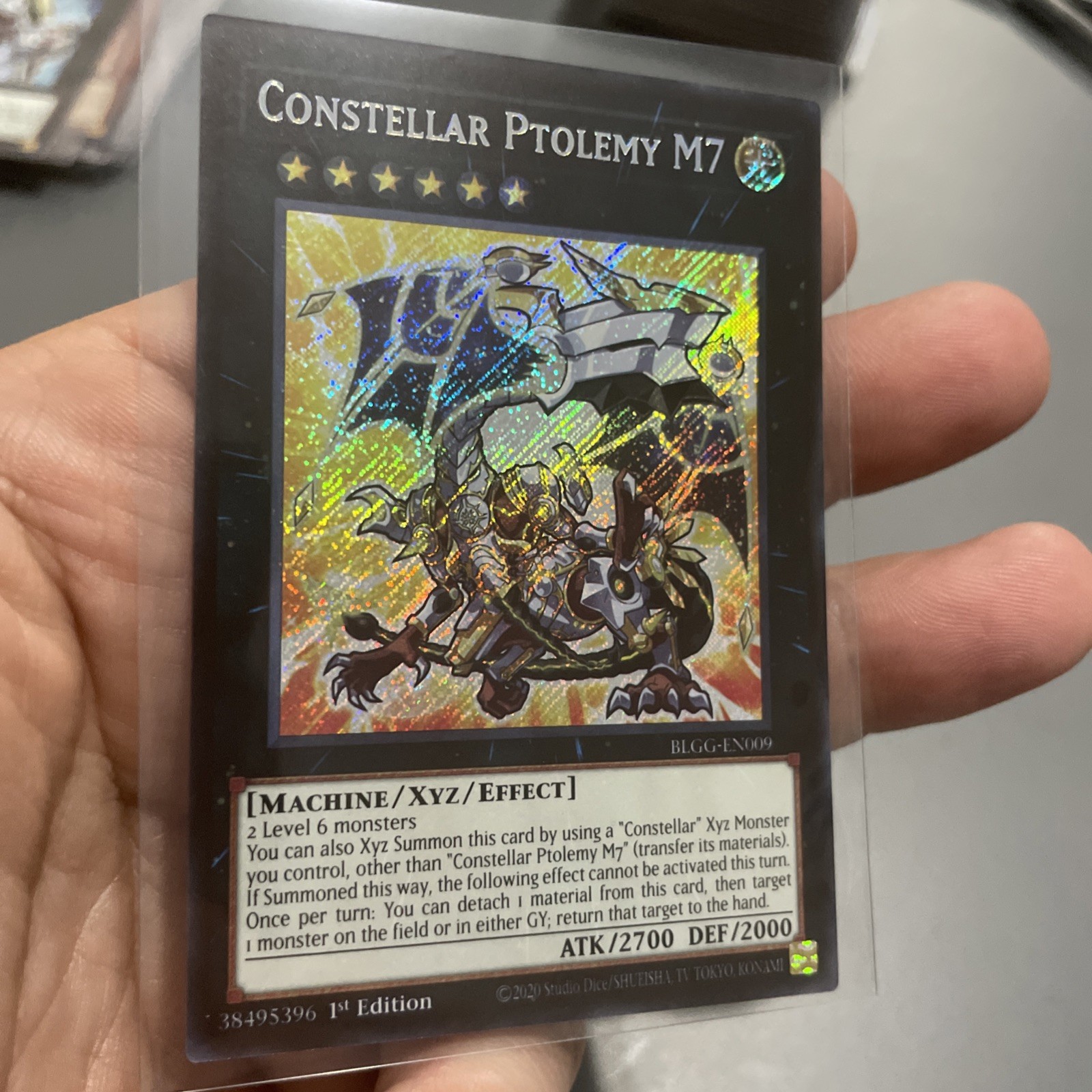Constellar Ptolemy M7 BLGG-EN009 SECRET RARE NM! FREE SHIPPING! +Bonus Cards!