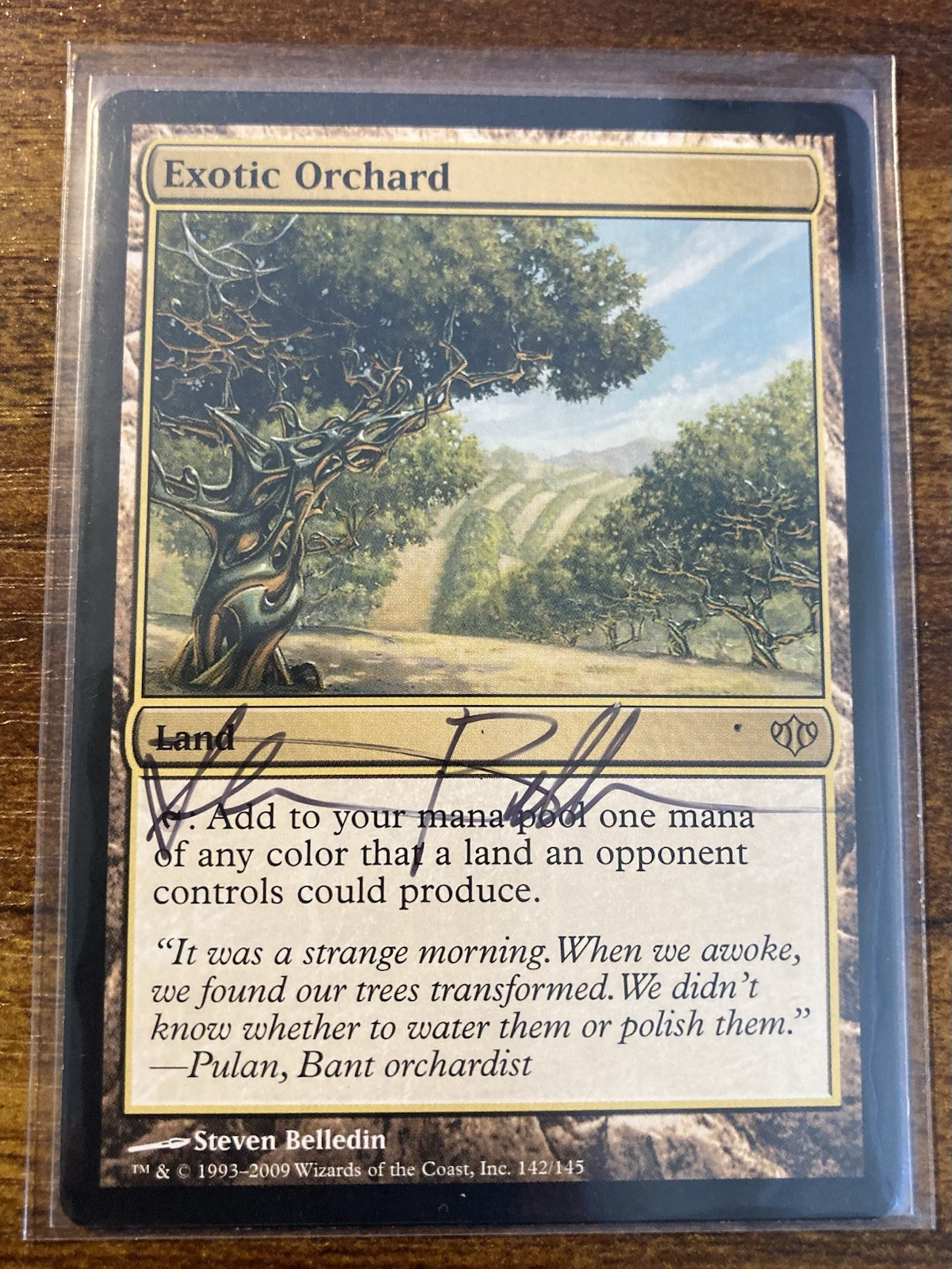 MTG✨Signed EXOTIC ORCHARD Artist Proof w/Org Art✨Conflux MINT RARE Belledin Art