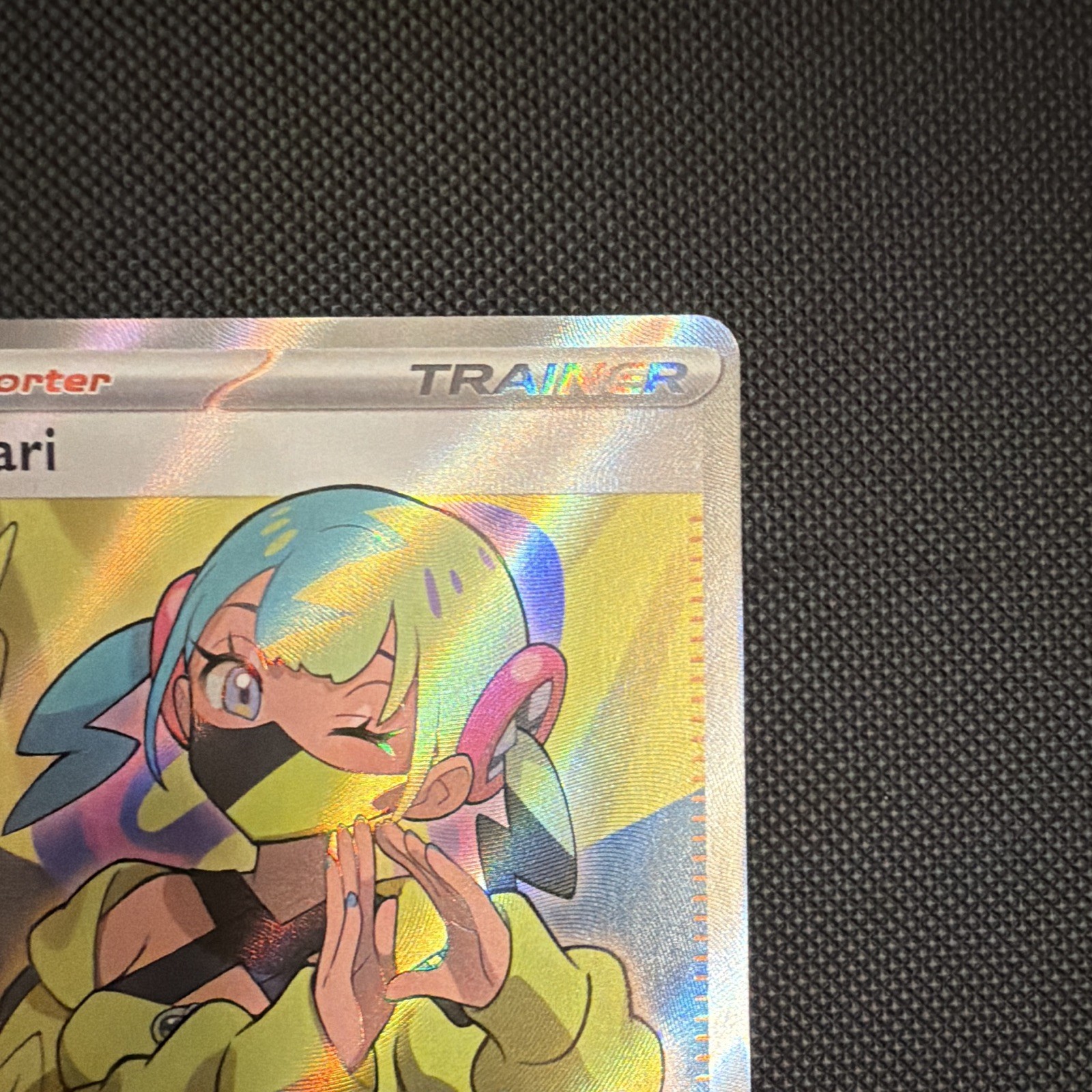Pokemon TCG Canari Trainer Supporter Secret Rare Holo 257/217 ASCN English 2026