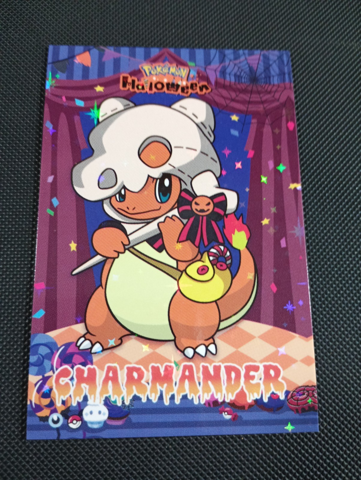 Charmeleon Cubone Mask POKEMON DATABASE HALLOWEEN SET Star HOLO PERU 2025