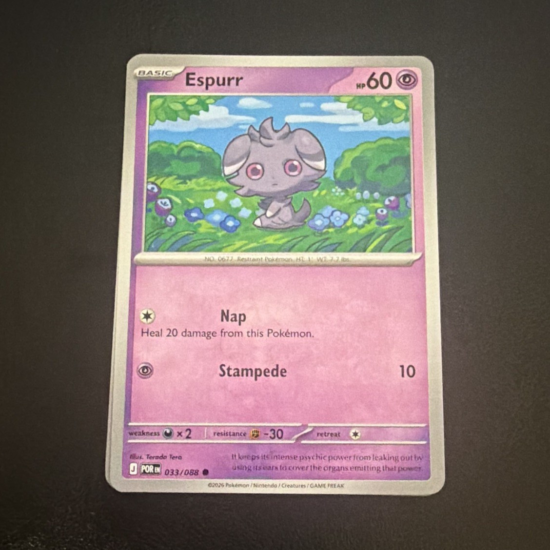 Espurr 033/088 Perfect Order