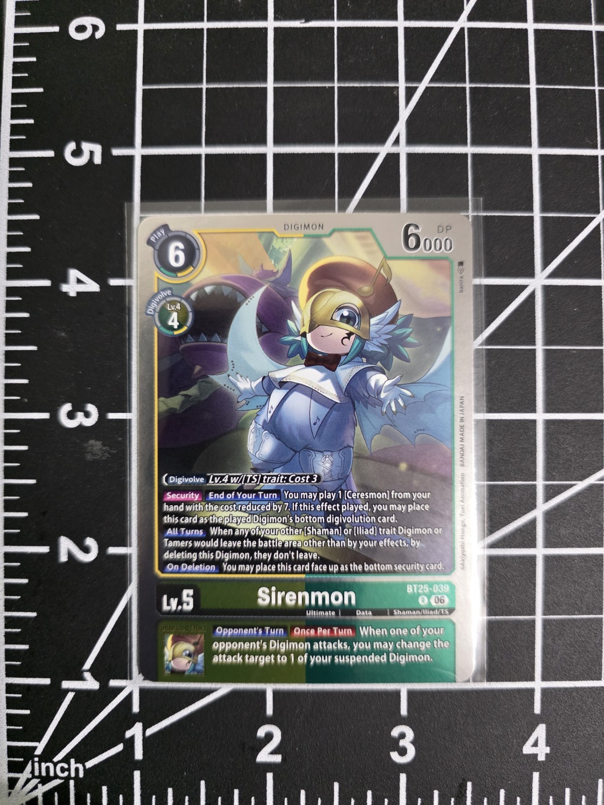 Sirenmon BT25-039 Foil Digimon Dual Revolution NM/M