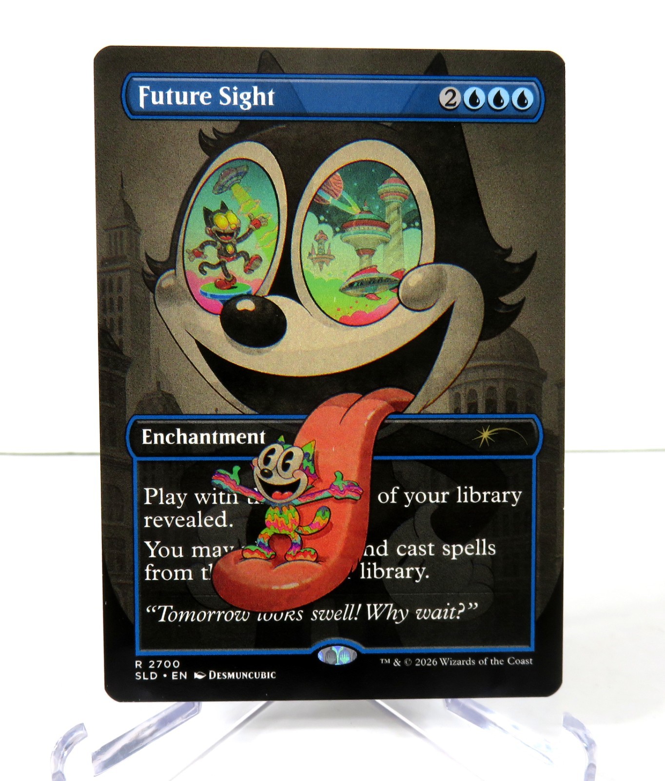 Future Sight 2700 Secret Lair Felix the Cat MTG