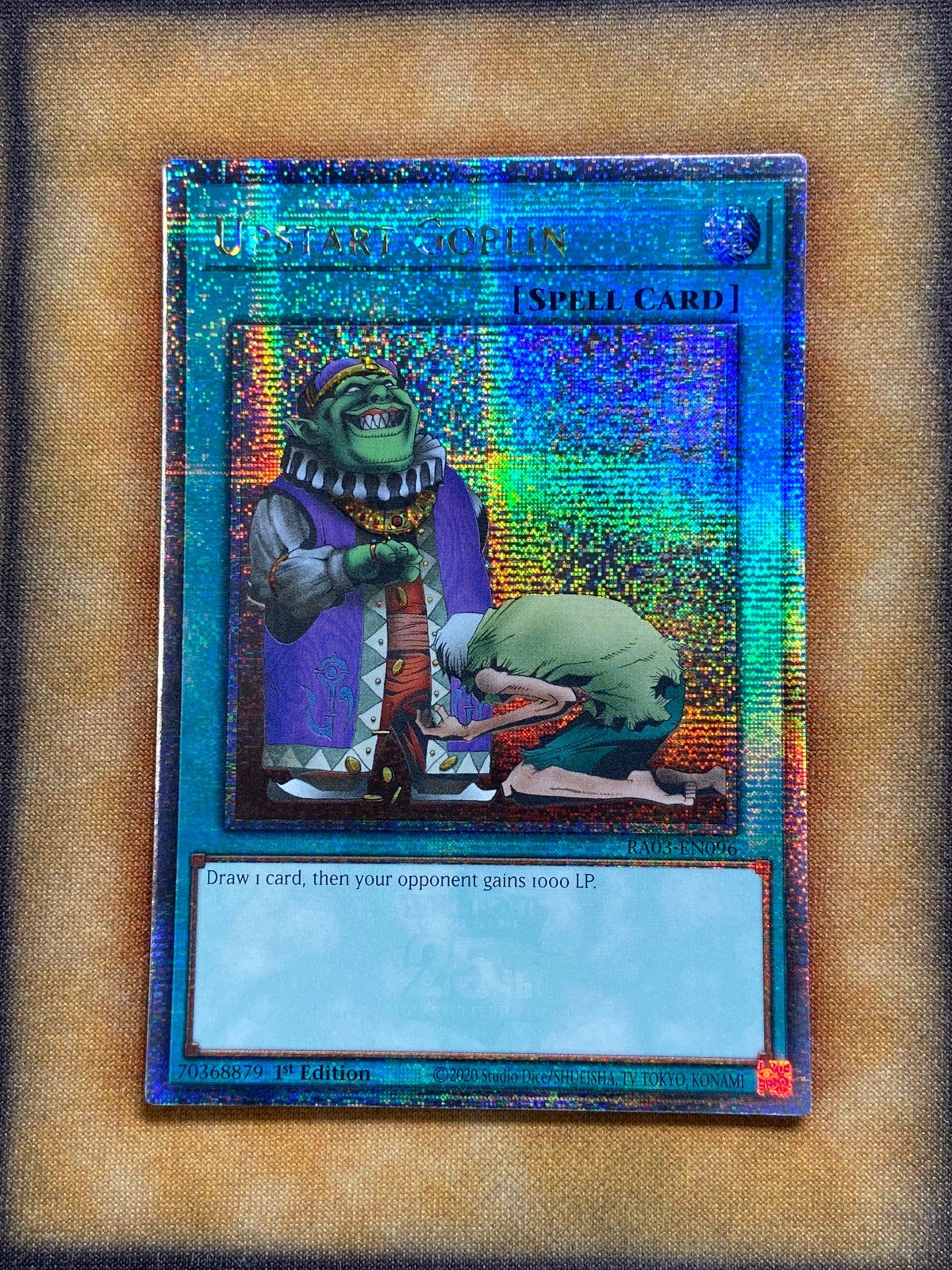 Yugioh Upstart Goblin RA03-EN096 Quarter Century Rare 1st Ed NM