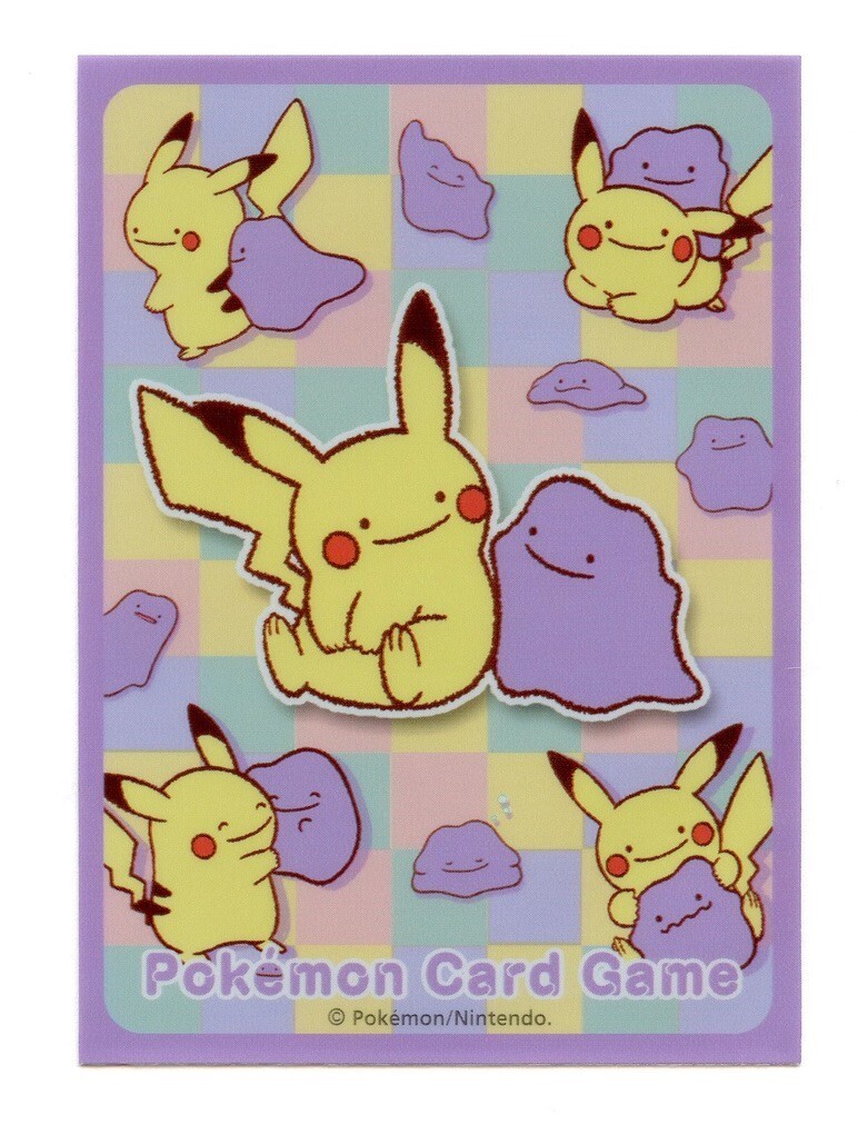 Transform! Ditto Individual Card Sleeve Pokemon Center Japan Original