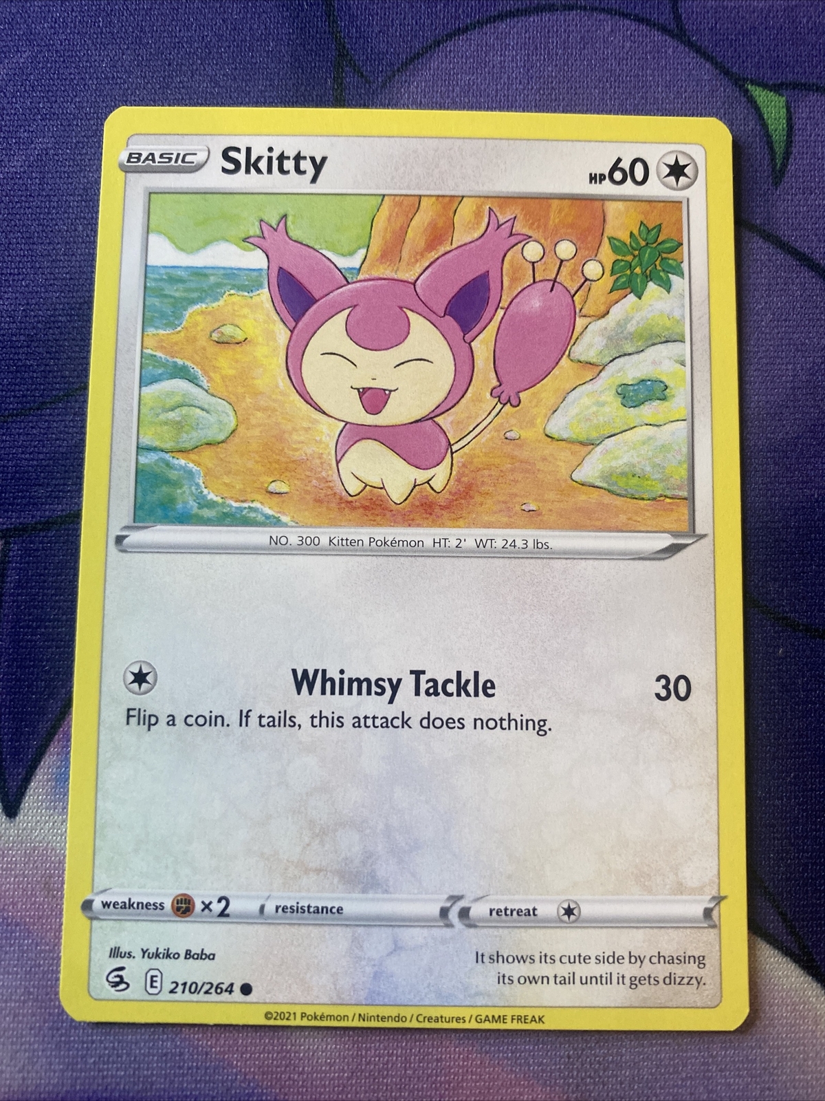 Pokemon TCG Fusion Strike Skitty 210/264