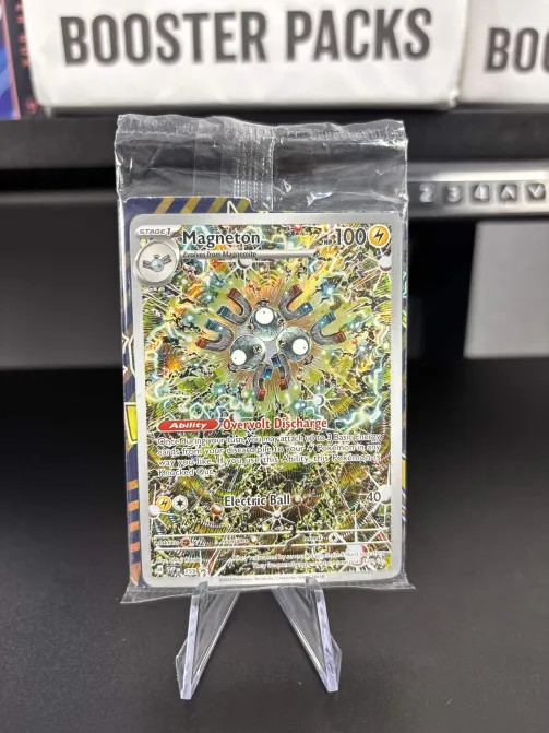 Pokémon TCG Magneton SVP 159 Promo Surging Sparks Sealed Card