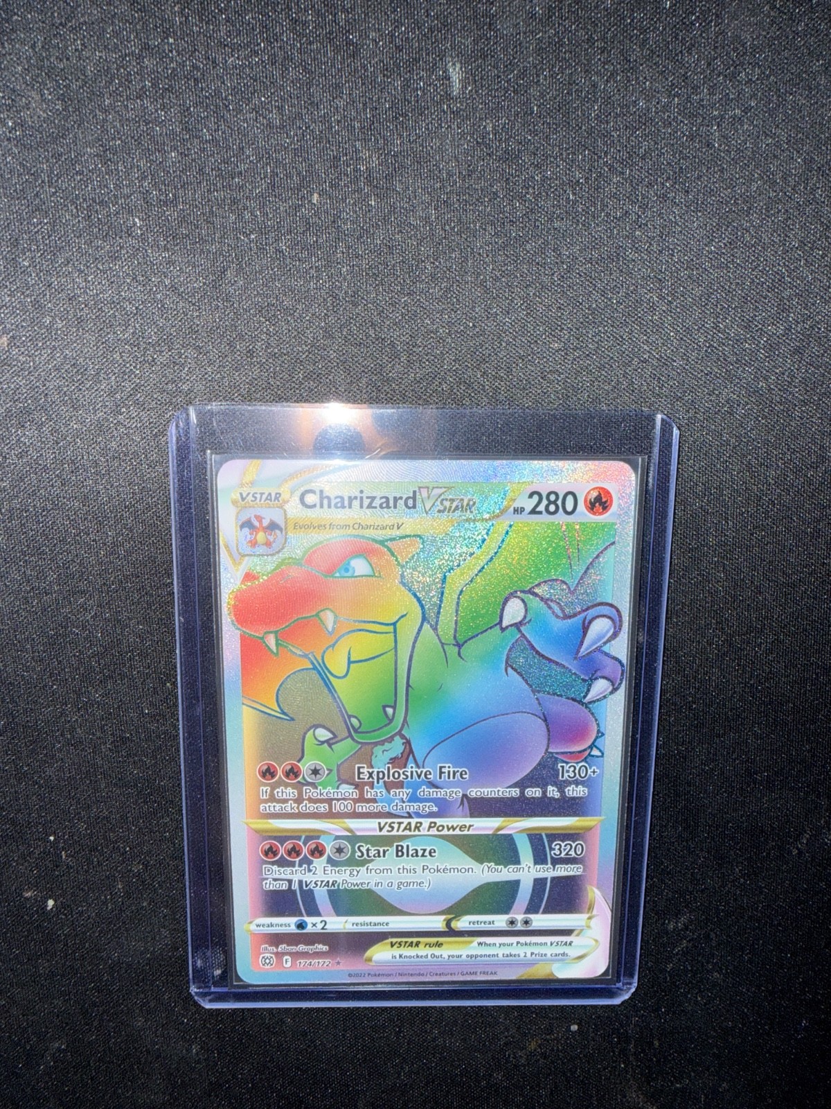 Charizard VSTAR (Secret) 174/172 Swsh09: Brilliant Stars Holo