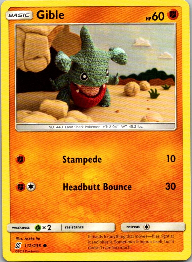 Gible Common SM – Unified Minds 112/236 NM