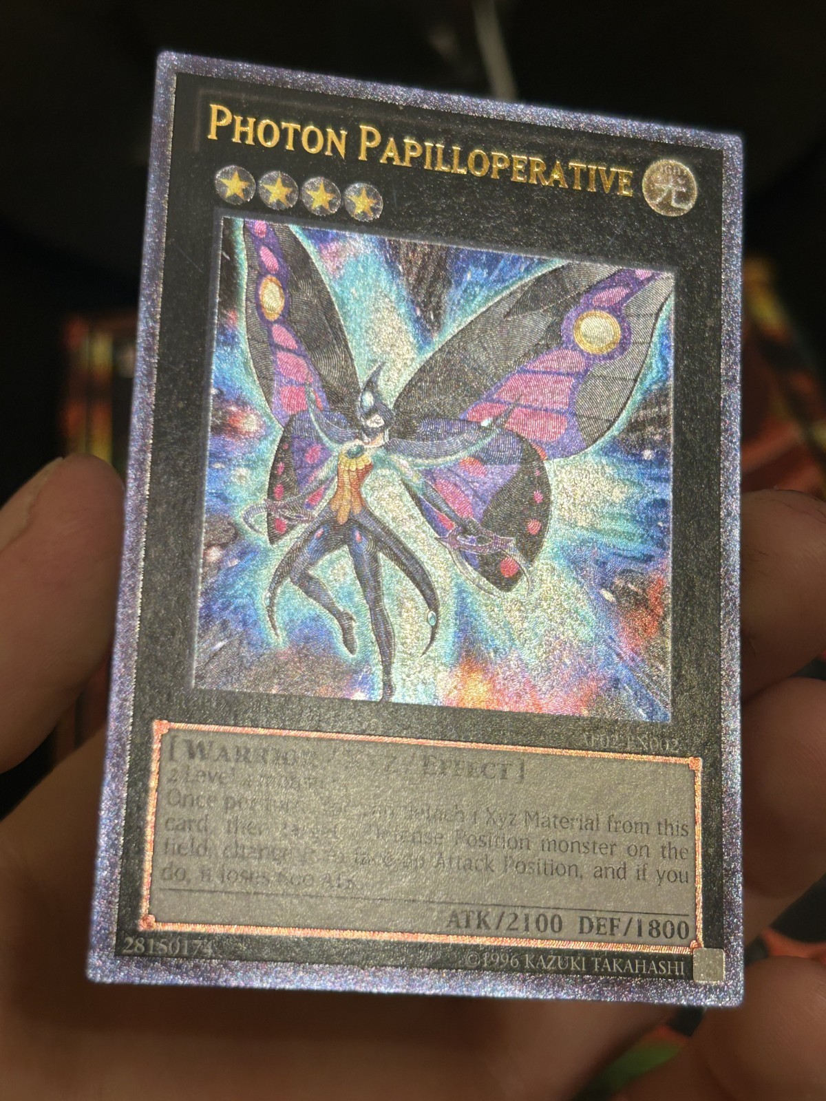 Yugioh Photon Papilloperative AP02 – EN002 Ultimate Rare Near Mint #3