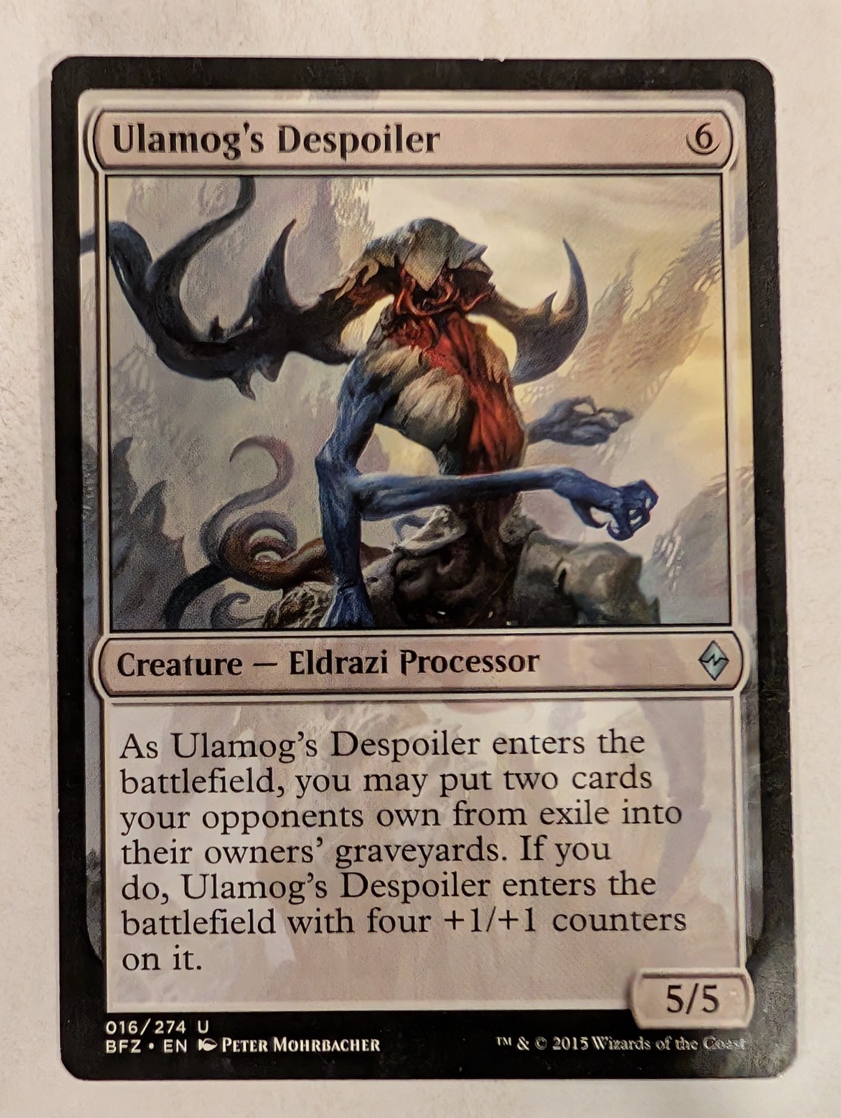 Ulamog’s Despoiler – Battle for Zendikar Magic the Gathering MTG Nice!