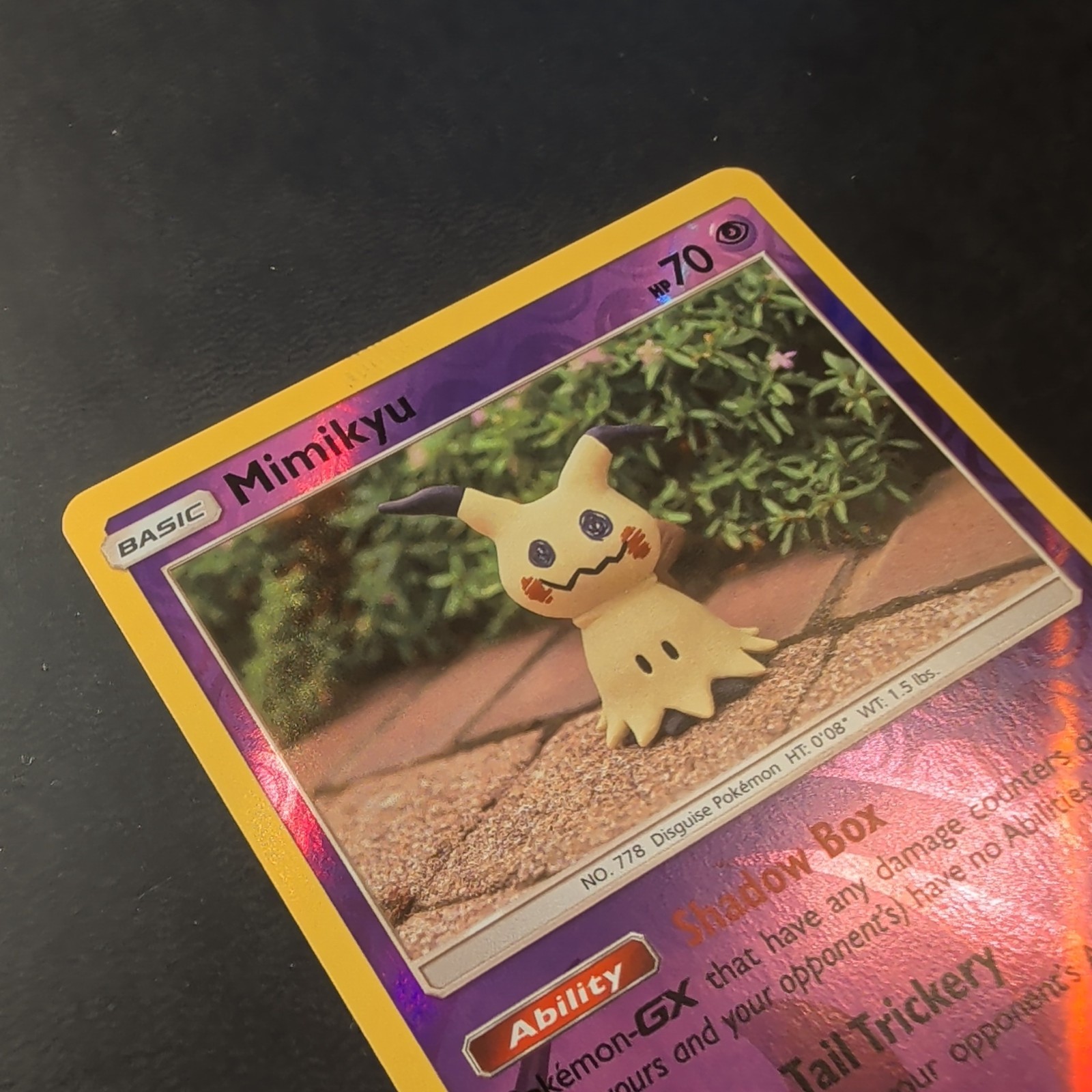 Mimikyu 97/236 Rare Cosmic Eclipse Pokemon Reverse Holo Near Mint