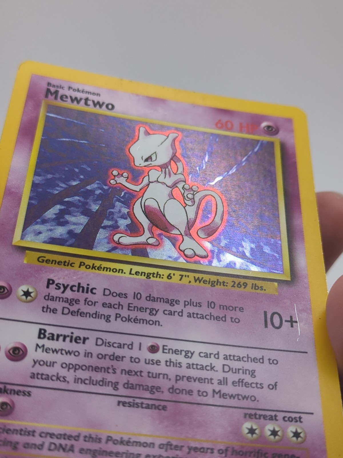 Mewtwo – Base Set Unlimited – Holo 10/102