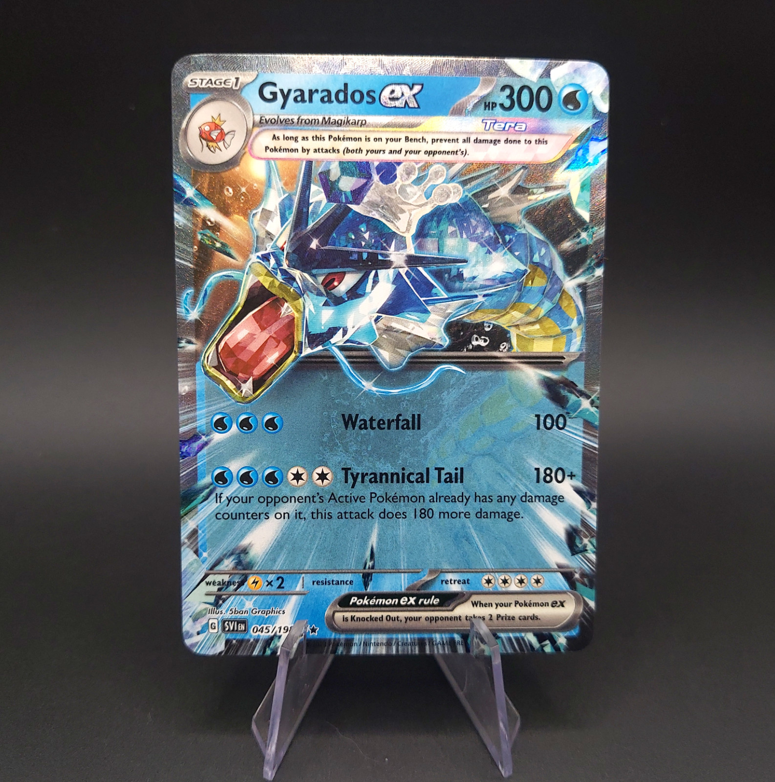 Gyarados ex Evolution Set Magikarp Scarlet & Violet Base Set All Holo NM+