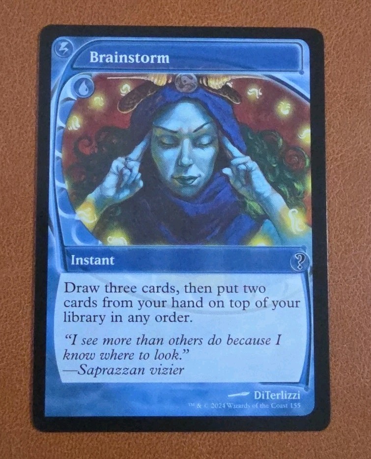 NM Brainstorm #155 MB2 Future Sight Frame Mystery Booster 2