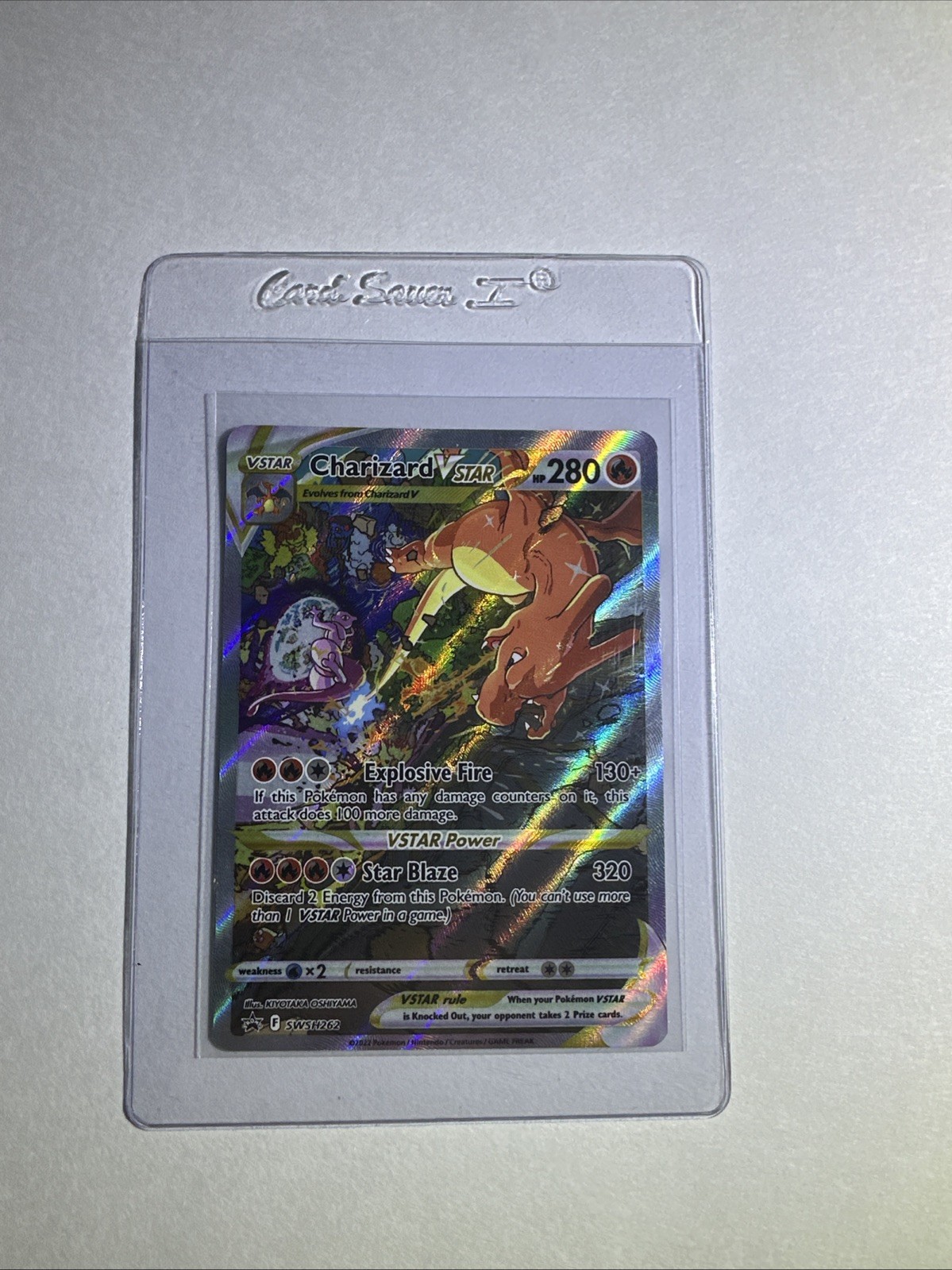 Pokémon TCG Charizard VSTAR Full Art SWSH262 Sword & Shield Black Star Promo