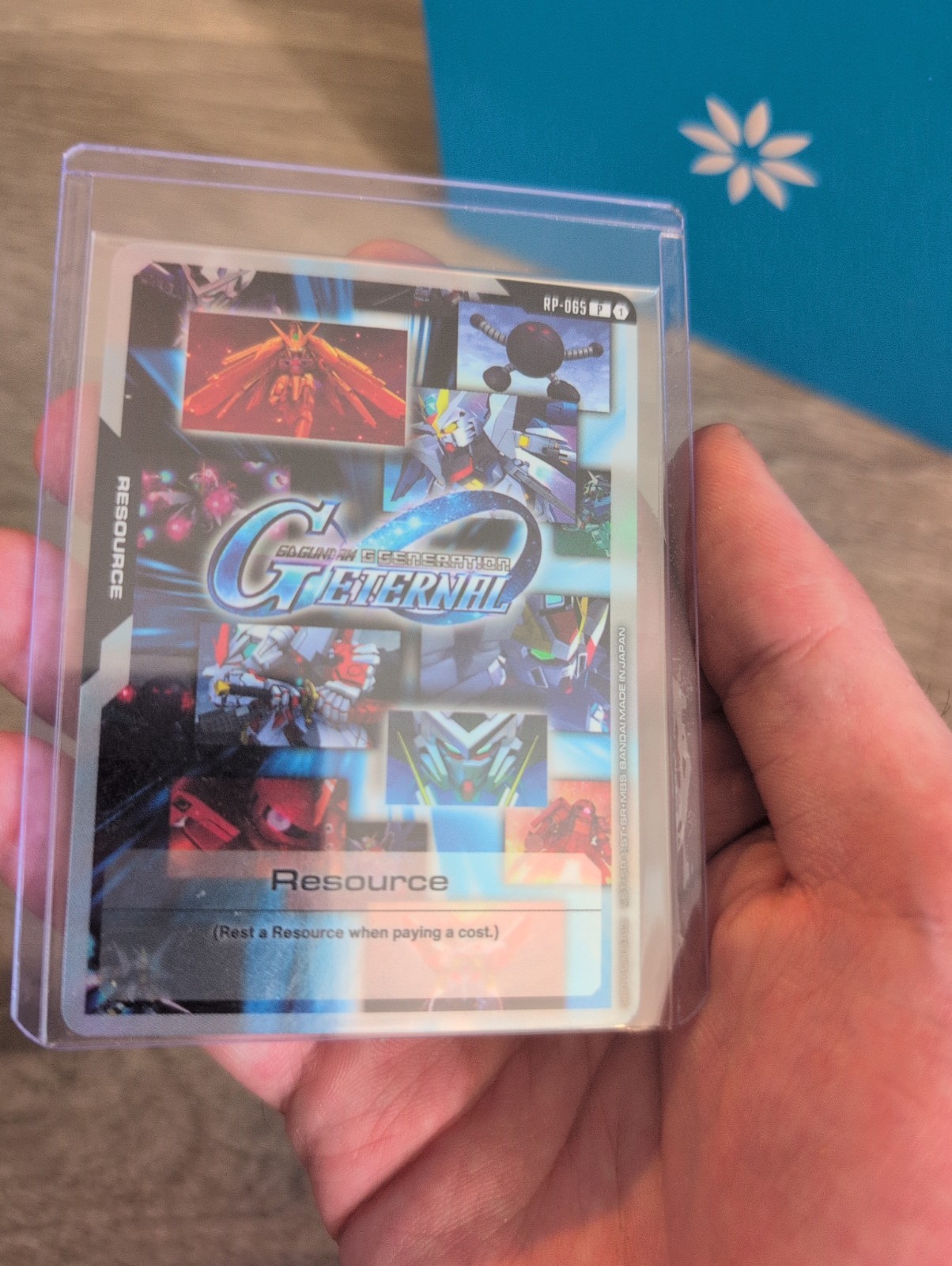 FOIL Sealed SD Gundam Card Game TCG RP-065 Resource G Generation Eternal Promo