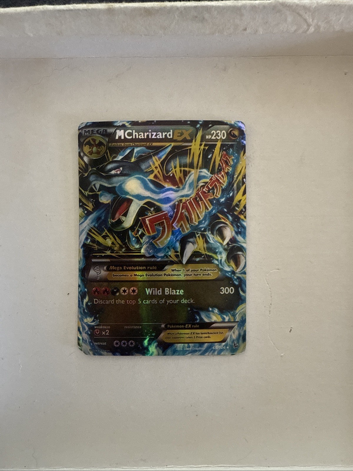 M Charizard EX 69106 Flashfire Holo Ultra Rare 2014 Pokmon Card G1N