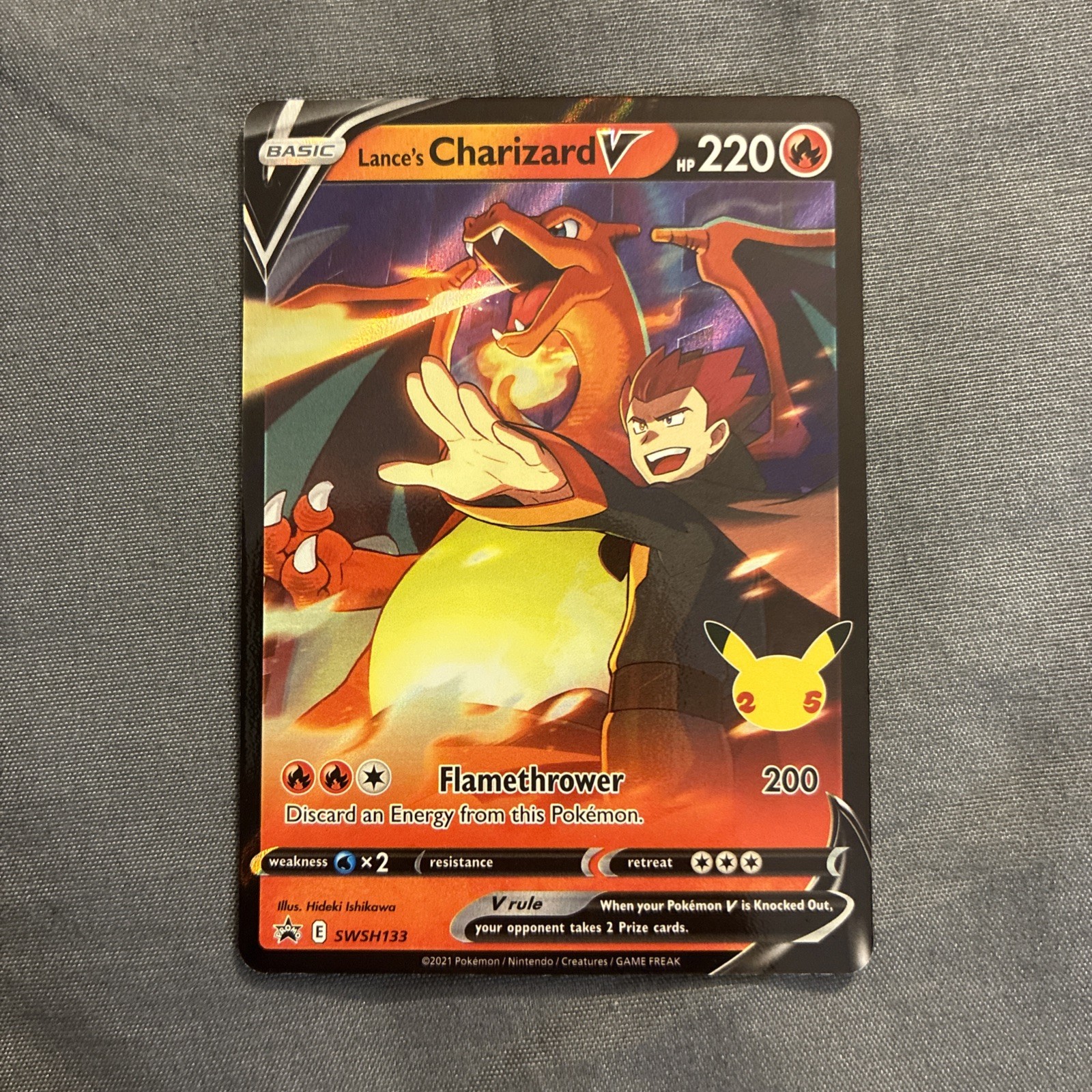 Lance’s Charizard V – Promo SWSH: Sword & Shield Promo Cards SWSH133 NM
