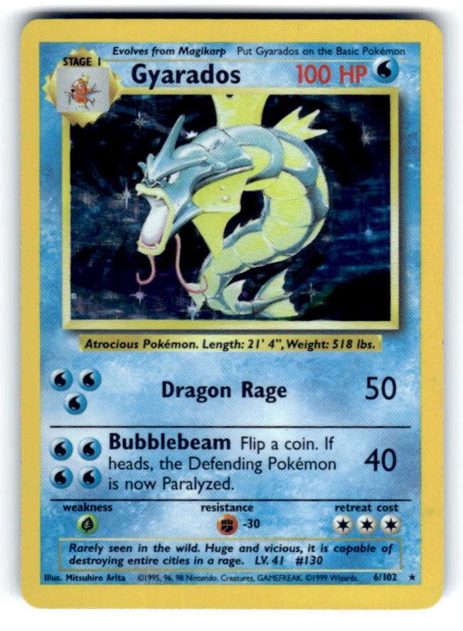 Base Set #006/102 Gyarados