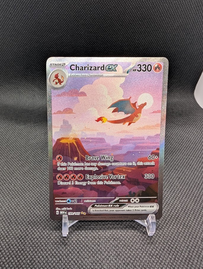 Charizard ex 199/165 Sv: Scarlet & Violet 151 Holo